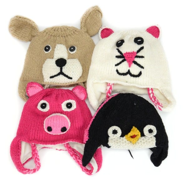 Animal Hat Bundles of 4