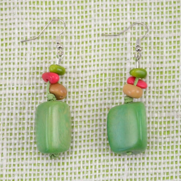 Tagua Chunky Earrings - Image 11