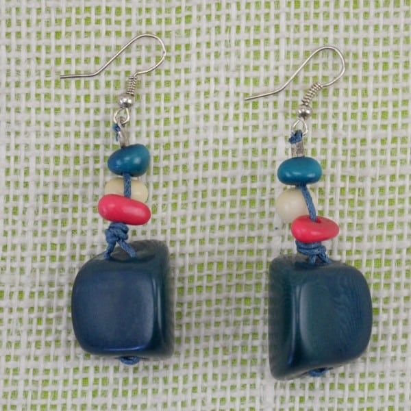 Tagua Chunky Earrings - Image 10