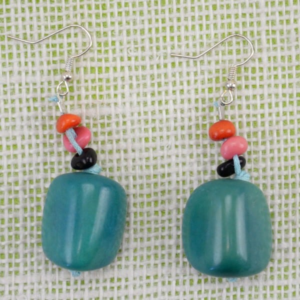 Tagua Chunky Earrings