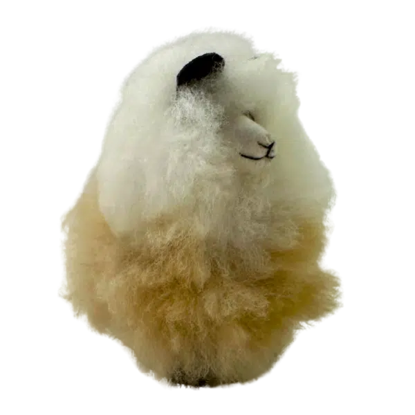 Fluffy Alpaca Keychain