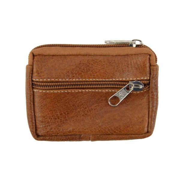 Leather Credit Card Holder Coin Pouch