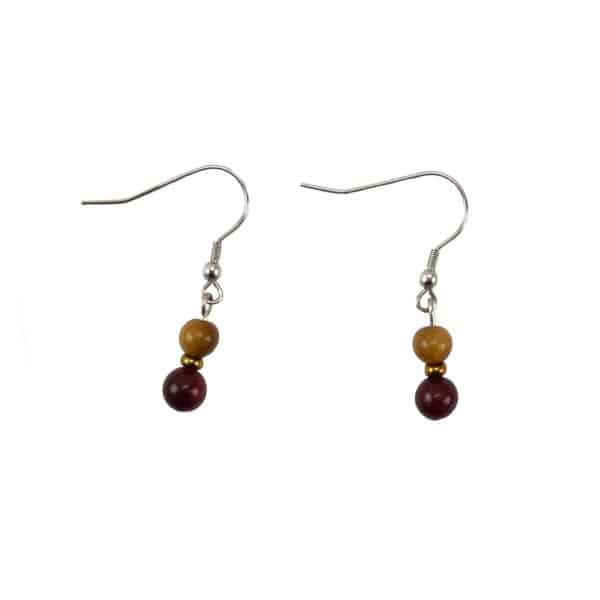 5mm Tagua Pearl Earring - Image 6