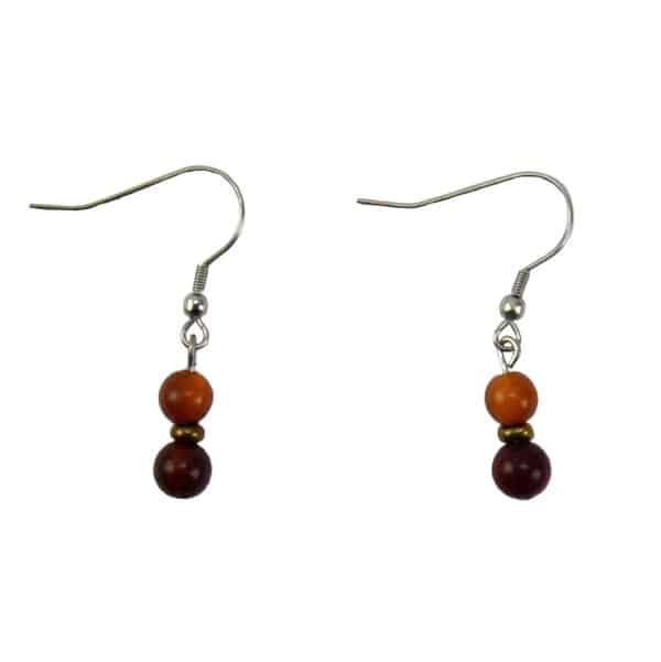 5mm Tagua Pearl Earring - Image 5