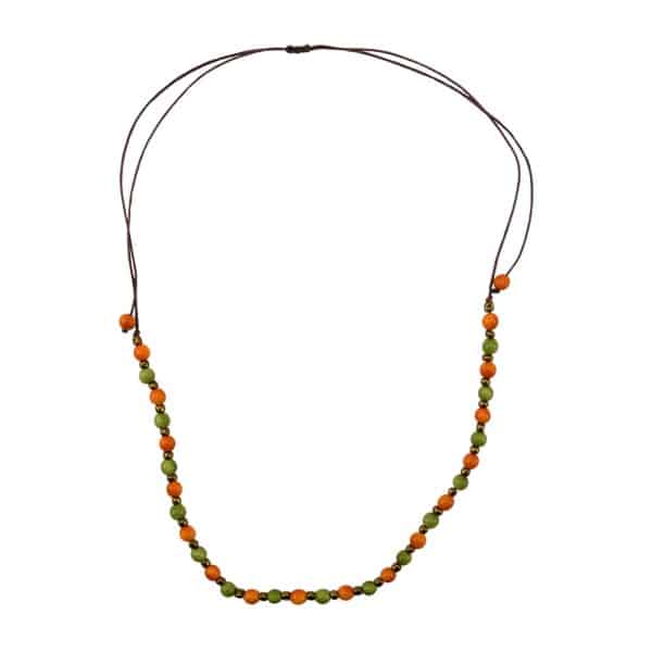 5mm Tagua Pearl Necklace - Image 5