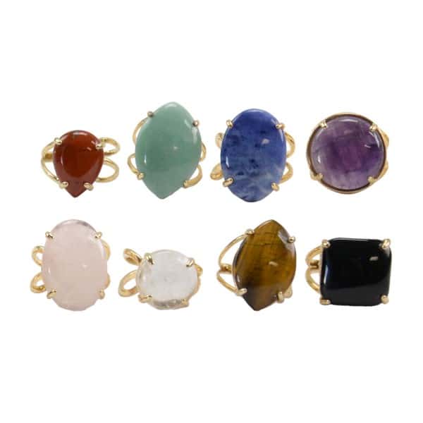 Gold-plated Gemstone Ring - Image 13