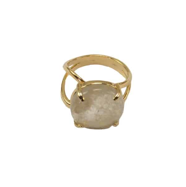 Gold-plated Gemstone Ring - Image 8