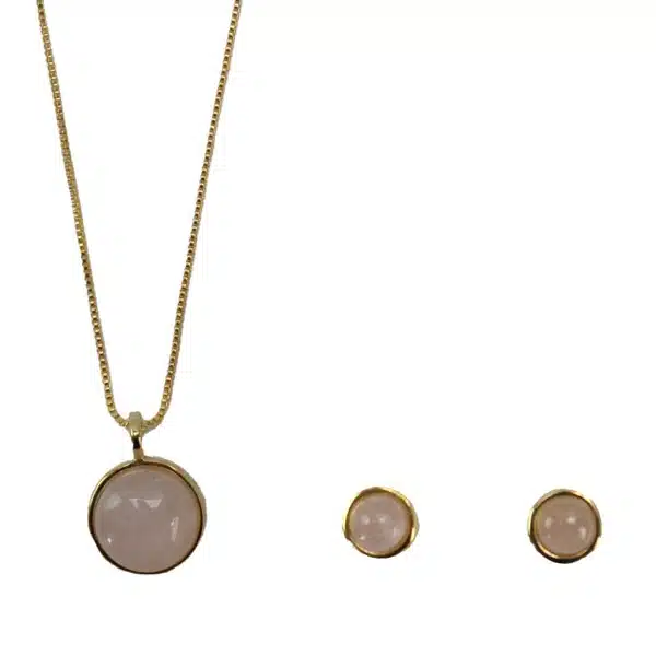 Gemstone Necklace Earring Set - Image 15