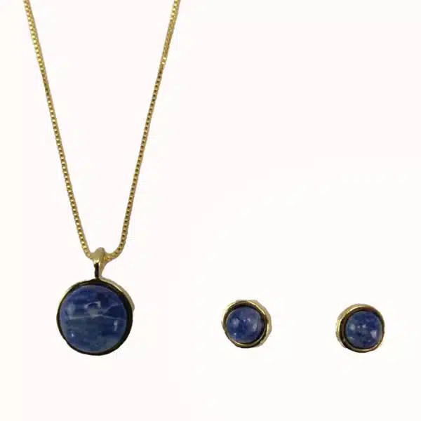 Gemstone Necklace Earring Set - Image 16