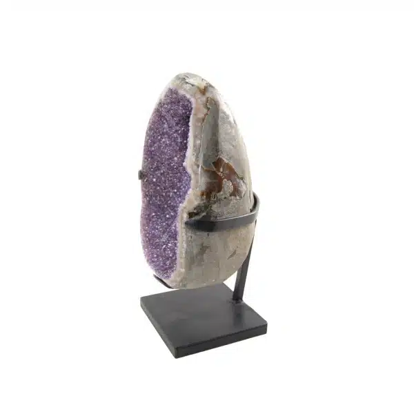 Comecar Druzy Amethyst With Stand - Image 3