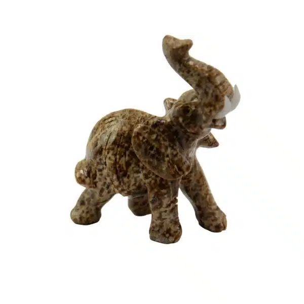 Carved Stone Elephant 8.5 cm - Image 4