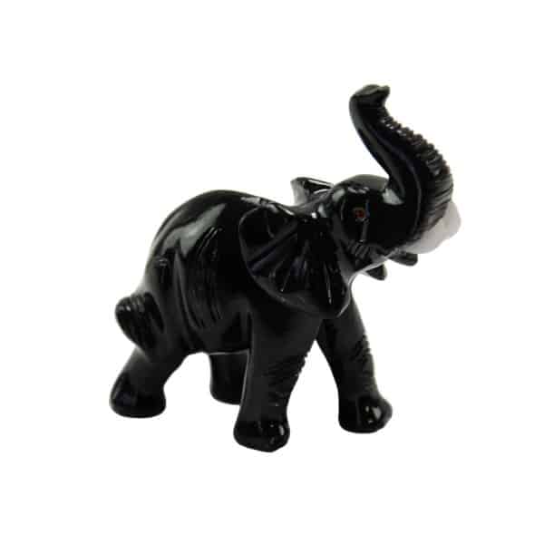 Carved Stone Elephant 8.5 cm - Image 5