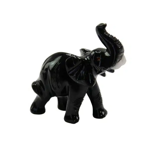 Carved Stone Elephant 8.5 cm - Image 5